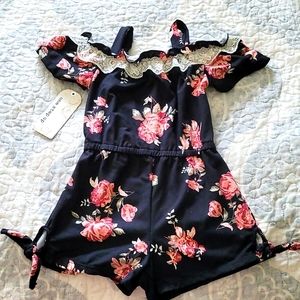 Floral Toddler Romper